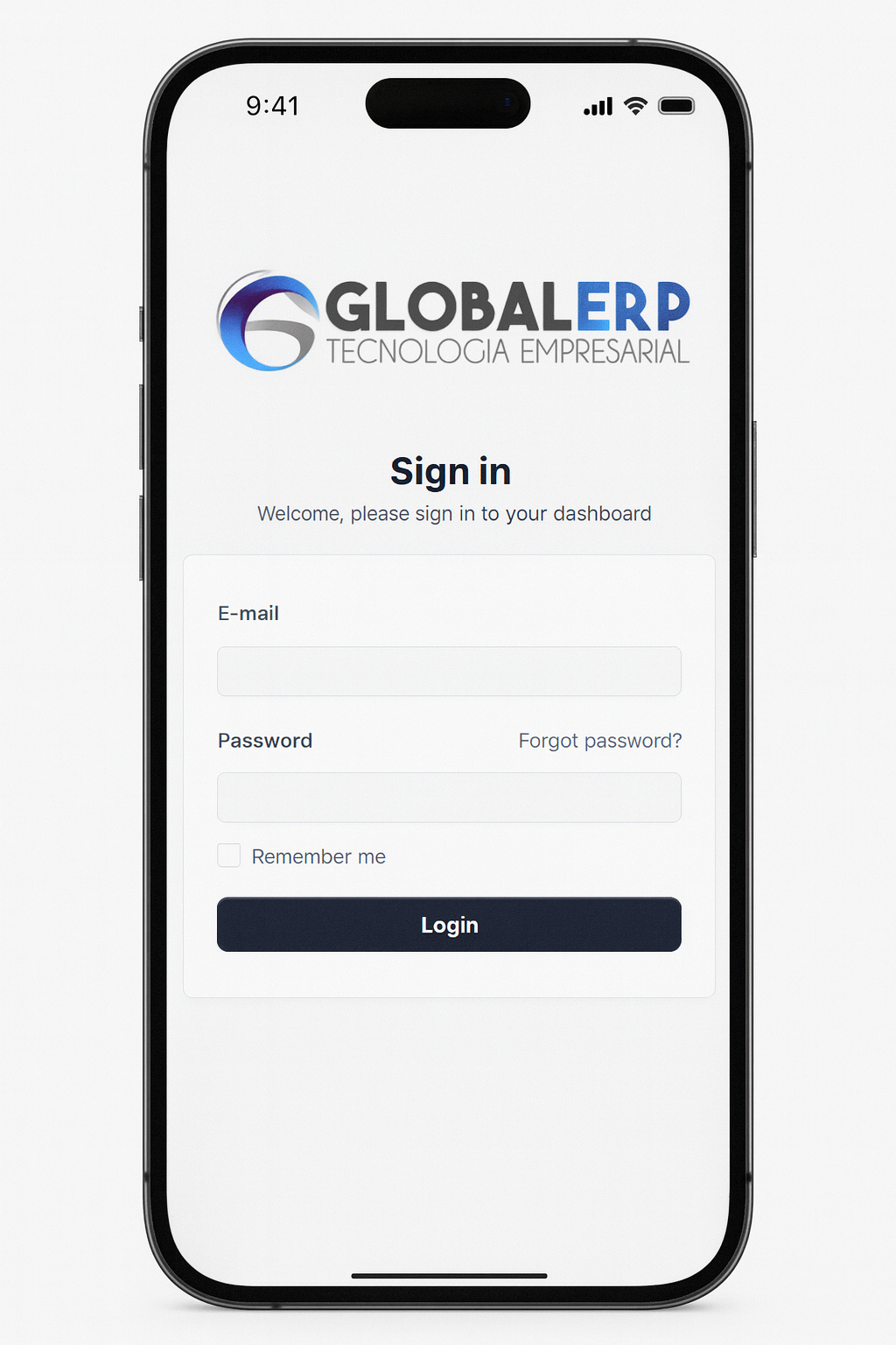 Ageelize CRM login screen